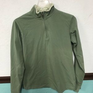 Green Patagonia half-zip